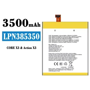 Batteri LPN385350 til CROSSCALL CORE X3/Action X3