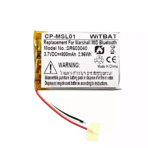 Nyt batteri til hovedtelefoner Marshall 603040,VDL603040,SR603040,Marshall MID,Major II,Major III,Major IV