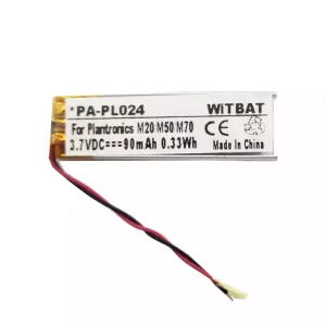 Nyt batteri til hovedtelefoner Explorer 500,Explorer 80