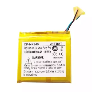 Nyt batteri til hovedtelefoner Nokia Purity Pro,BH-940,P383443