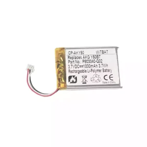 Nyt batteri til hovedtelefoner AKG Y50BT,C50BT,P083040-Q02,USN-603048PCN-AK