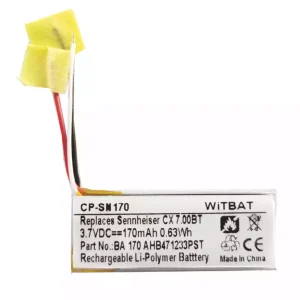 Nyt batteri til hovedtelefoner Sennheiser CX 7.00BT,Sennheiser Momentum In-Ear Opladningsetui