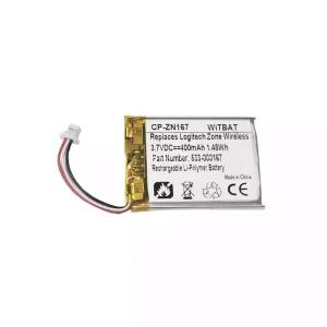 Nyt batteri til hovedtelefoner Logitech 533-000167