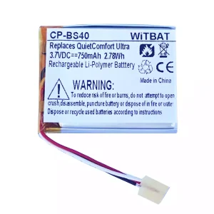 Nyt batteri til hovedtelefoner Bose QuietComfort Ultra