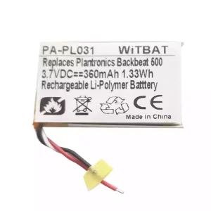 Nyt batteri til hovedtelefoner Plantronics BackBeat 500,Plantronics VOYAGER 5200,LSSP552631SA