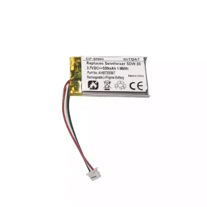 Nyt batteri til hovedtelefoner Sennheiser SDW 30,SDW 30 HS,SDW 60,SDW 60 HS