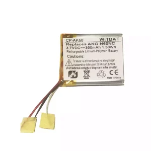 Nyt batteri til hovedtelefoner AKG N60NC,AEC402933