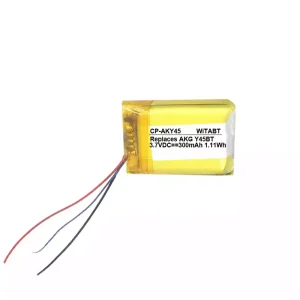 Nyt batteri til hovedtelefoner AKG Y45BT,AEC582030
