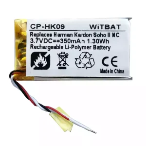 Nyt batteri til hovedtelefoner Harman Kardon Soho II NC,SR552035P