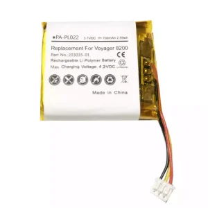 Nyt batteri til hovedtelefoner Plantronics Voyager 8200 B8200,Savi 8220,Savi W8220