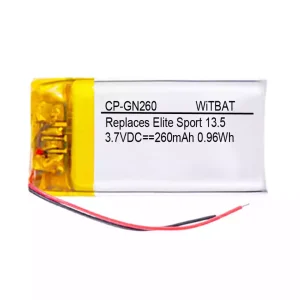 Nyt batteri til hovedtelefoner Jabra Elite Sport 13.5 Opladningsetui