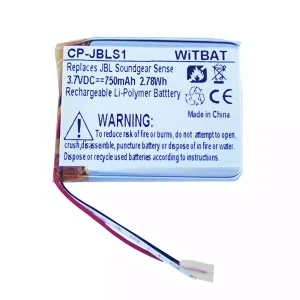 Nyt batteri til hovedtelefoner JBL Soundgear Sense Earphone Opladningsetui