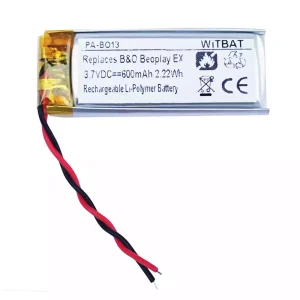 Nyt batteri til hovedtelefoner B&O Beoplay EX True Wireless Noise Cancelling Earphones Opladningsetui