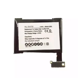 Nyt batteri til hovedtelefoner Samsung LSSP482230AB,B030FE,GH43-03992A,SP48223 Opladningsetui