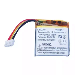 Nyt batteri til højttaler Ultimate Ears Wonderboom,984-000851,984-000839,533-000154,AEC944643