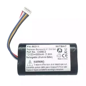 Nyt batteri til højttaler Bang & Olufsen Beosound A1 2nd Gen,C406C2