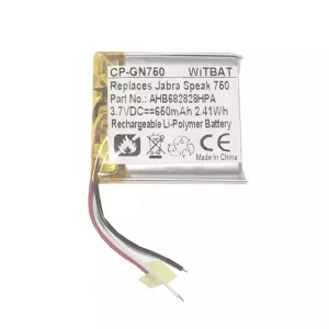 Nyt batteri til højttaler Jabra Speak 710,Jabra Speak 750,AHB682828HPA