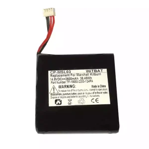 Nyt batteri til højttaler Marshall Kilburn,TF-18650-2200-1S4PA