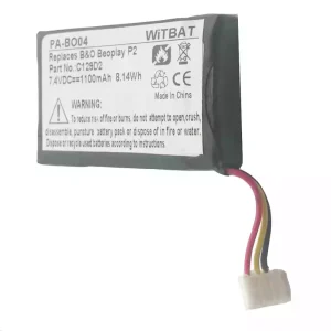 Nyt batteri til højttaler Bang & Olufsen BeoPlay P2,C129D2